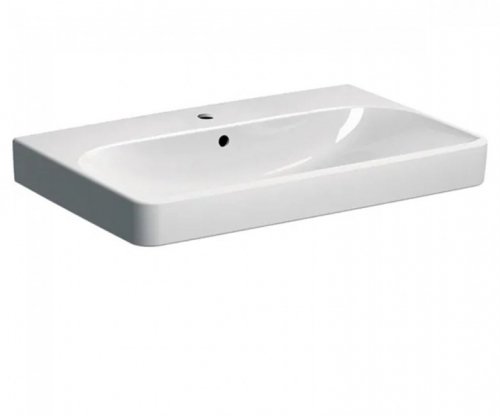 Умывальник GEBERIT 500249011 SMYLE SQUARE 75 см белый 500.249.01.1 Купить Умывальник GEBERIT 500249011 SMYLE SQUARE 75 см белый 500.249.01.1 в Киеве vannaja.kiev.ua