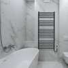 Купить Полотенцесушители черные матовые 6.1.0304.06.BM Hygge Family Greenwich 117 х 53 см скрытого монтажа 61030406BM в Киеве vannaja.kiev.ua