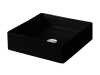 Купить Керамическая раковина 38 см Artceram Scalino, black glossy (SCL001 03; 00) в Киеве vannaja.kiev.ua