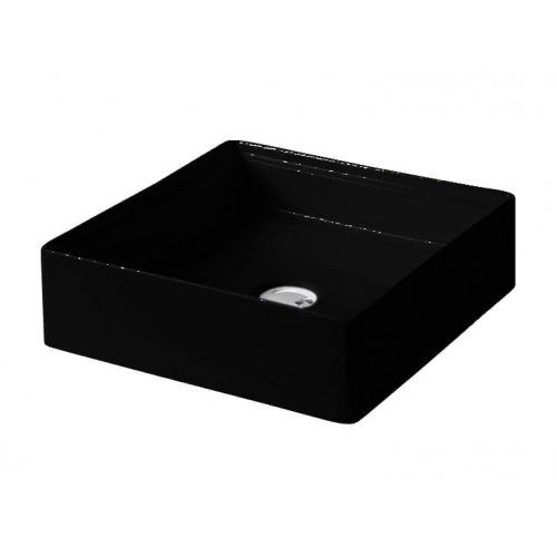 Купить Керамическая раковина 38 см Artceram Scalino, black glossy (SCL001 03; 00) в Киеве vannaja.kiev.ua