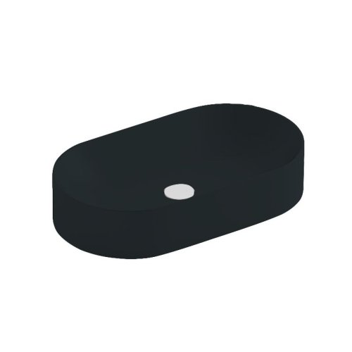 Купить Умывальник на столешницу Nic Desing Pin 55х37х12 см, Antracite матовый (001714013) в Киеве vannaja.kiev.ua