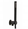Купить Черная матовая LIG019NO+ZSOF074NO+ZSOF034NO+ZDUP094NO+ZBOC103NO Paffoni Душевая система скрытого монтажа Light для ванны с длинным изливом купить в Киеве в Киеве vannaja.kiev.ua