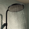 Hansgrohe Activera S (28639670) Душевой набор 240 1jet EcoSmart+ with ShowerTablet Select 360 Varia, черный матовый Купить Hansgrohe Activera S (28639670) Душевой набор 240 1jet EcoSmart+ with ShowerTablet Select 360 Varia, черный матовый в Киеве vannaja.kiev.ua