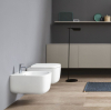 Купить Унитаз подвесной Nic Design Ovvio 37.4х53х28.5 см с крышкой, Antracite матовый (003479013/005437013) в Киеве vannaja.kiev.ua