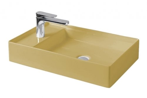Керамическая раковина 60 см Artceram Scalino, zync yellow (SCL003 12; 00) Купить Керамическая раковина 60 см Artceram Scalino, zync yellow (SCL003 12; 00) в Киеве vannaja.kiev.ua