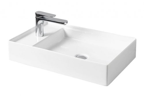 Купить Керамическая раковина 60 см Artceram Scalino, white glossy (SCL003 01; 00) в Киеве vannaja.kiev.ua