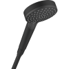 Купити Ручний душ чорний матовий Hansgrohe 26270670 Vernis Blend Vario в Києві vannaja.kiev.ua