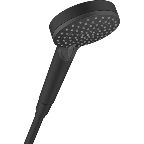 Купити Ручний душ чорний матовий Hansgrohe 26270670 Vernis Blend Vario в Києві vannaja.kiev.ua