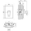 Gessi 44602-031 + 44655-031 + 59148-031 Душевая система со смесителем вмонтируется в стену и верхнего душа, цвет хром Купить Gessi 44602-031 + 44655-031 + 59148-031 Душевая система со смесителем вмонтируется в стену и верхнего душа, цвет хром в Киеве vannaja.kiev.ua