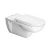 Купить Крышка для унитаза Duravit D-Code с доводчиком, петли нержавеющая сталь, белый (0060390000) в Киеве vannaja.kiev.ua