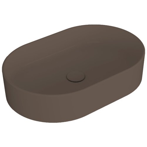 Коричневая накладная раковина на столешницу овальную Simas FO02 Folio moka 60×40 см Купить Коричневая накладная раковина на столешницу овальную Simas FO02 Folio moka 60×40 см в Киеве vannaja.kiev.ua