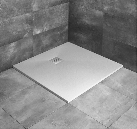 Купить Купить 550.252.00.2 Geberit Прямоугольный душевой поддон Sestra 100 × 80 Белый в Киеве vannaja.kiev.ua