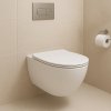 Купить Подвесной безободковый унитаз с сильным смывом воды devit 4010511 DO IT Vortex Flush крышка soft-close, белый глянец в Киеве vannaja.kiev.ua