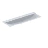 Купить Раковина 140 см Geberit 500.277.00.1 Xeno2 из Varicor, встроенная в столешницу, с 2-мя отверстиями под смеситель, одна чаша, без перелива, цвет белый 500277001 в Киеве vannaja.kiev.ua