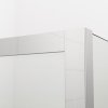 Купить душевые кабины квадратные 100 см с раздвижной дверью Ronal D20SE21004007 Arelia угловой вход, стекло прозрачное, профиль серебряный в Киеве vannaja.kiev.ua