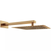 Верхняя душевая лейка Devit Flow D113000000120BG 250x250 мм с кронштейном, brushed gold (золото) Купить Верхняя душевая лейка Devit Flow D113000000120BG 250x250 мм с кронштейном, brushed gold (золото) в Киеве vannaja.kiev.ua