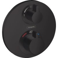 Душевая система скрытого монтажа Hansgrohe с термостатом 15257000 Ecostat Croma E 280 мм металлический тропический душ, хром