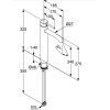 Высокий смеситель для раковины матовое золото Kludi 38286N076 Bozz Однорычажный кран 240 мм, брашированное Купить Высокий смеситель для раковины матовое золото Kludi 38286N076 Bozz Однорычажный кран 240 мм, брашированное в Киеве vannaja.kiev.ua
