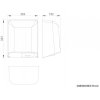 Купить автоматическая сушилка для рук с ультрафиолетовым Nofer 01451.S из нержавеющей стали электронный датчик ультра быстрое высыхание 01451S в Киеве vannaja.kiev.ua
