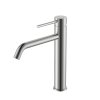Купить Смеситель на умывальник сверху над чашей раковиной devit 550533N, brushed nickel никель в Киеве vannaja.kiev.ua