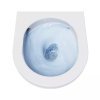 Купить Подвесной безободковый унитаз с сильным смывом воды devit 4010511 DO IT Vortex Flush крышка soft-close, белый глянец в Киеве vannaja.kiev.ua