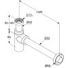 Сифон для раковины золотой брошенный Kludi 10020N0-00 Design Купить Сифон для раковины золотой брошенный Kludi 10020N0-00 Design в Киеве vannaja.kiev.ua