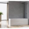 Скляна шторка для ванни ronal D20B10804007 Arelia одностворчаста 140*80 см, скло прозоре, срібло поліроване Купити Скляна шторка для ванни ronal D20B10804007 Arelia одностворчаста 140*80 см, скло прозоре, срібло поліроване в Києві vannaja.kiev.ua