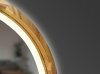 Купить Freedom SLim LED 551598 зеркало с подсветкой, (аура, фронт, сэндим) дуб натуральный, 500мм*800мм Luxury Wood в Киеве vannaja.kiev.ua