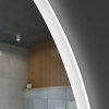 Купить devit 5446090 DO IT Зеркало 900х600 овальное, с тачсенсором и LED подсвидетелем в Киеве vannaja.kiev.ua