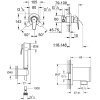Купить німецький гігієнічний душ grohe вбудований UA12164501 Bau Flow Комплект прихованого монтажу в Киеве vannaja.kiev.ua