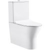 Унітаз з бачком Primera 8009950 FRAME Компакт безобідковий з пластиковою кришкою soft-close, білий Купити Унітаз з бачком Primera 8009950 FRAME Компакт безобідковий з пластиковою кришкою soft-close, білий в Києві vannaja.kiev.ua
