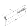 Kludi 39120N5-00 Nova Fonte душевая лейка 1S никел брошенный PVD Купить Kludi 39120N5-00 Nova Fonte душевая лейка 1S никел брошенный PVD в Киеве vannaja.kiev.ua