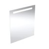 Купить квадратное зеркало с подсветкой 60 см Geberit 502.805.00.1 Option Basic Square подсветка сверху по горизонтали 502805001 в Киеве vannaja.kiev.ua