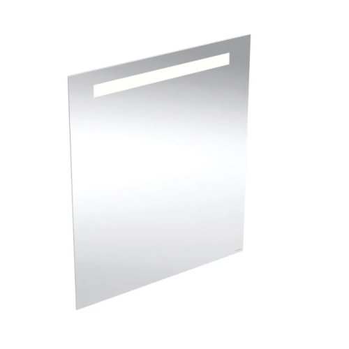 Купить квадратное зеркало с подсветкой 60 см Geberit 502.805.00.1 Option Basic Square подсветка сверху по горизонтали 502805001 в Киеве vannaja.kiev.ua