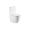 Купить Devit DFL0460211W Flow Компакт 63 см с крышкой soft-close, Vortex Flush, белый глянец в Киеве vannaja.kiev.ua