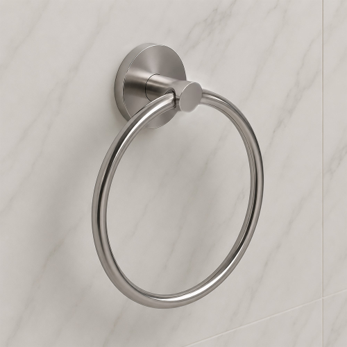 Держатели для полотенец кольцо Devit DFL21130901BN Flow, цвет Brushed Nickel PVD (никель мат) Купить Держатели для полотенец кольцо Devit DFL21130901BN Flow, цвет Brushed Nickel PVD (никель мат) в Киеве vannaja.kiev.ua