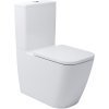 унитаз с бачком безободковый devit 2050140 Quadra компакт с крышкой soft-close Vortex Flush белый глянец Купить унитаз с бачком безободковый devit 2050140 Quadra компакт с крышкой soft-close Vortex Flush белый глянец в Киеве vannaja.kiev.ua