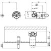Villeroy & Boch TVW10611B15161 Loop&Friends Внутренняя часть смесителя для раковины скрытого монтажа, хром Купить Villeroy & Boch TVW10611B15161 Loop&Friends Внутренняя часть смесителя для раковины скрытого монтажа, хром в Киеве vannaja.kiev.ua