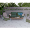 Купить Керамогранит белый с прожилками серого Cersanit Arctic Stone White Matt 42x42 см плитка под мрамор форма квадратная матовая поверхность в Киеве vannaja.kiev.ua