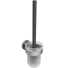 Йоржики для унітаза підвісний devit DFL21010501GM Flow з тримачем, колір Gun Metal PVD (чорний) Купити Йоржики для унітаза підвісний devit DFL21010501GM Flow з тримачем, колір Gun Metal PVD (чорний) в Києві vannaja.kiev.ua