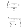 Умывальник под столешницу снизу фарфоровый 49 * 33 см Duravit No.1 (03954900282), белый Купить Умывальник под столешницу снизу фарфоровый 49 * 33 см Duravit No.1 (03954900282), белый в Киеве vannaja.kiev.ua