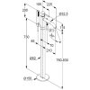 Золотой смеситель напольный Kludi Bozz 38590N076 отдельно стоящий кран с матовой золотой поверхностью (брошенное) Купить Золотой смеситель напольный Kludi Bozz 38590N076 отдельно стоящий кран с матовой золотой поверхностью (брошенное) в Киеве vannaja.kiev.ua