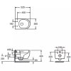 Купить Подвесной безободковый унитаз с сильным смывом воды devit 4010511 DO IT Vortex Flush крышка soft-close, белый глянец в Киеве vannaja.kiev.ua