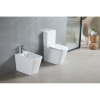 Унітаз компакт підлоговий короткий 61 см Devit DFL2170211W Flow square з кришкою soft-close, Vortex Flush, білий глянець Купити Унітаз компакт підлоговий короткий 61 см Devit DFL2170211W Flow square з кришкою soft-close, Vortex Flush, білий глянець в Києві vannaja.kiev.ua