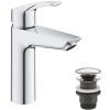 Grohe Eurosmart 23923003 Смеситель в раковину с донным клапаном клик-клак, хром Купить Grohe Eurosmart 23923003 Смеситель в раковину с донным клапаном клик-клак, хром в Киеве vannaja.kiev.ua
