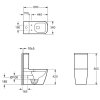 унитаз с бачком безободковый devit 2050140 Quadra компакт с крышкой soft-close Vortex Flush белый глянец Купить унитаз с бачком безободковый devit 2050140 Quadra компакт с крышкой soft-close Vortex Flush белый глянец в Киеве vannaja.kiev.ua
