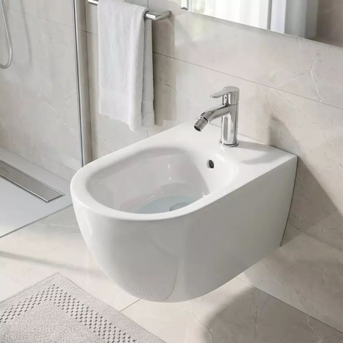 Купить Биде подвесное Catalano Sfera 55x35 с набором фиксаторов, Bianco lusido (0518551001_9056060000) в Киеве vannaja.kiev.ua