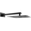 Верхняя лейка для душа Devit D113000000120GM Flow 250x250 мм с кронштейном, gun metal (черный) Купить Верхняя лейка для душа Devit D113000000120GM Flow 250x250 мм с кронштейном, gun metal (черный) в Киеве vannaja.kiev.ua