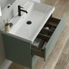 качественная тумба 100 см в ванну с умывальником Royo 131775+126225 VORA 100 2 ящика, раковина белая ENZO, зеленого цвета mineral green Купить качественная тумба 100 см в ванну с умывальником Royo 131775+126225 VORA 100 2 ящика, раковина белая ENZO, зеленого цвета mineral green в Киеве vannaja.kiev.ua