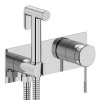Купить Набор гигиенического душа Imprese Brenta скрытого монтажа хром ZMK071901122 однорычажный смеситель в Киеве vannaja.kiev.ua